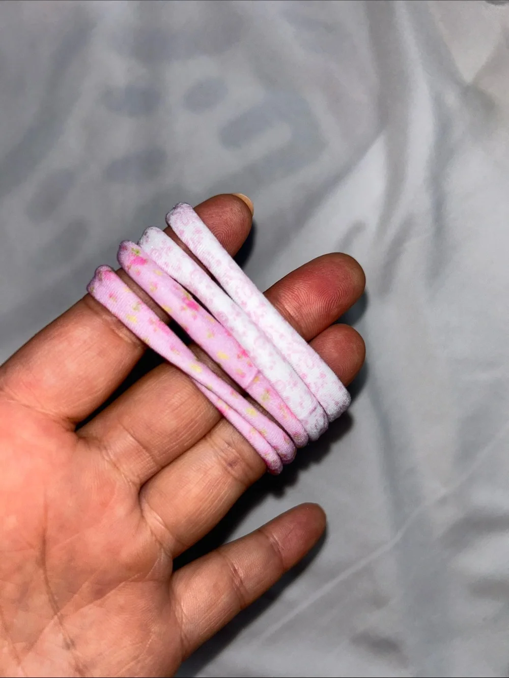 LoveShackFancy hair ties. 4 pc